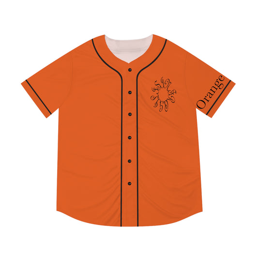 Orange Tunnel Logo Men's Baseball Jersey