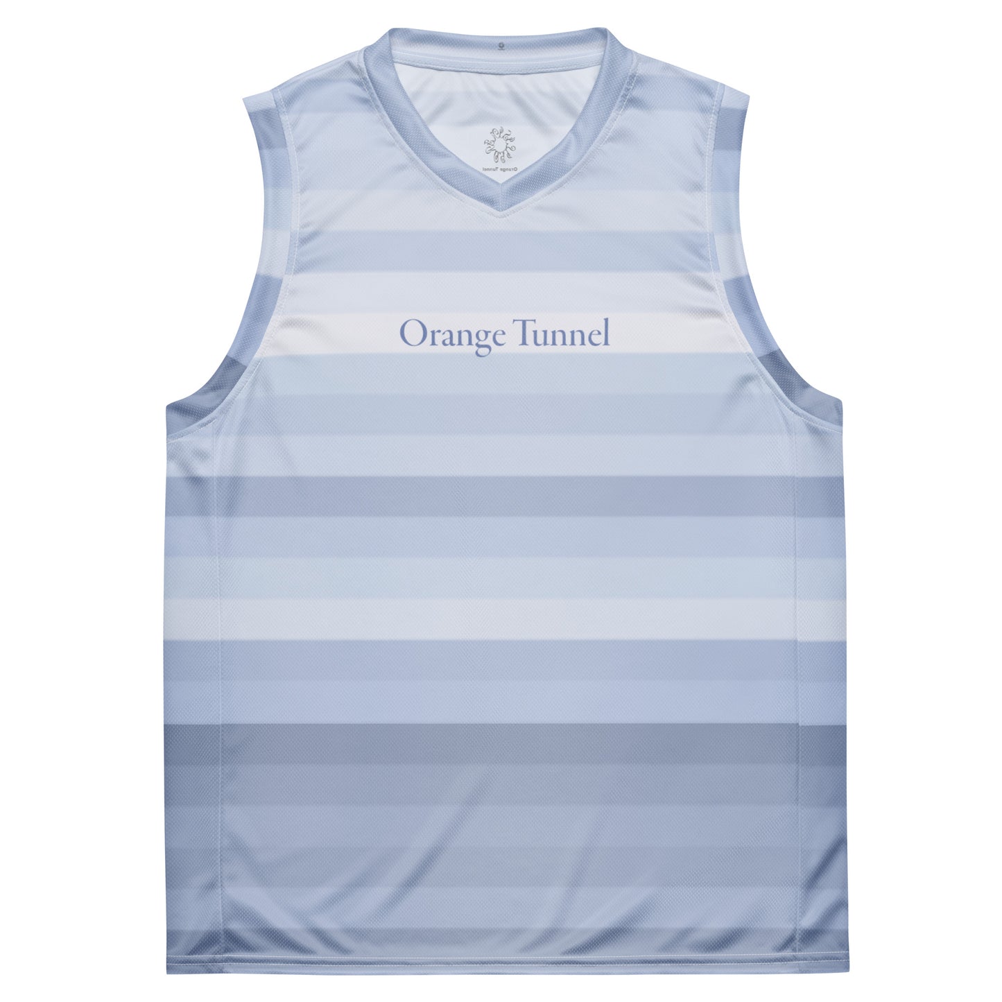 Orange Tunnel Recycled unisex basketball jersey