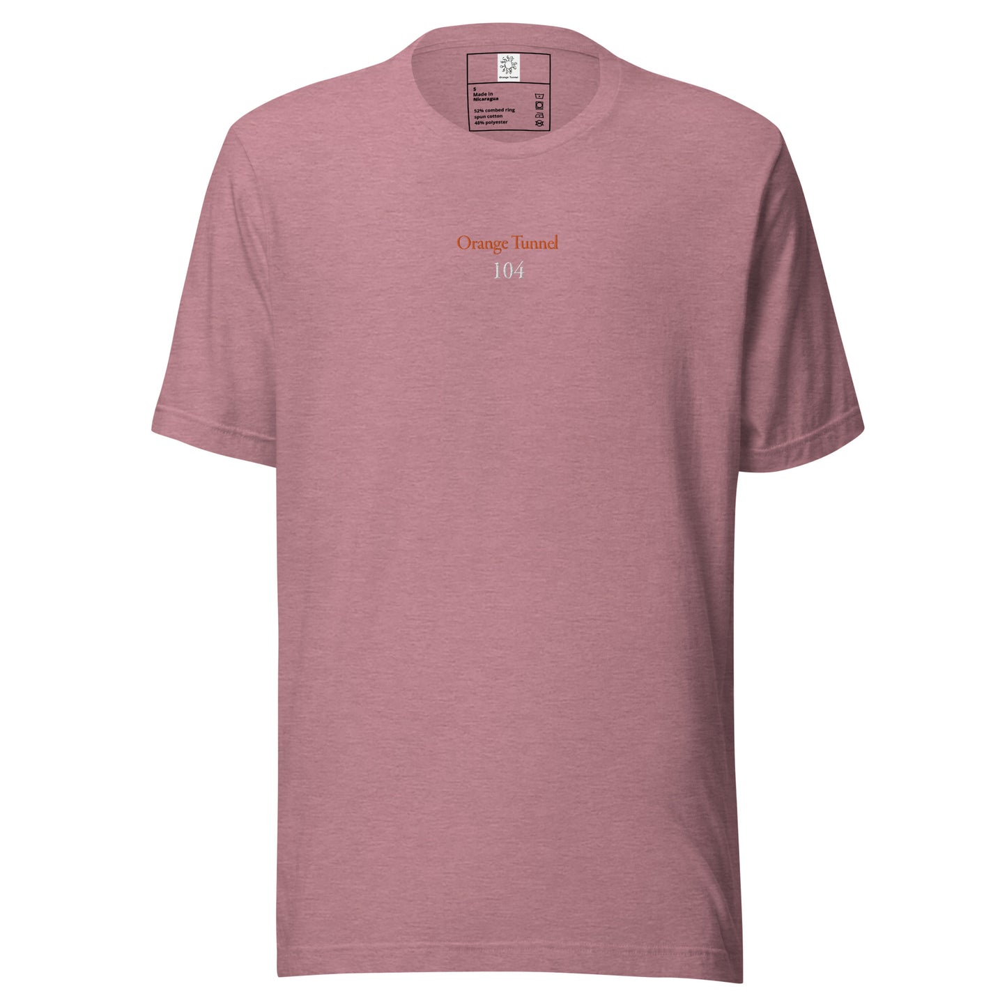 Orange Tunnel 104 Heather Unisex t-shirt